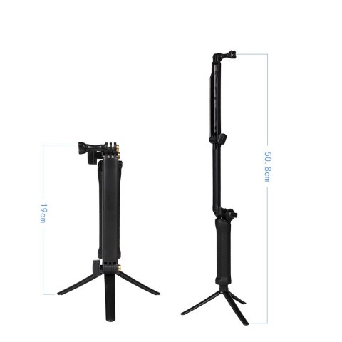 3w1 Uchwyt kijek Selfie stick statyw monopod do kamery GoPro