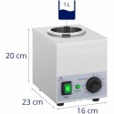 Podgrzewacz do butelek sosów na ciepło pojedynczy 1x1L 40-90C 175W