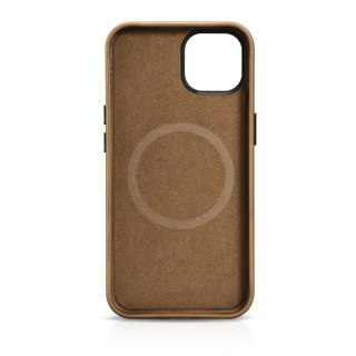 Skórzane etui iPhone 14 magnetyczne z MagSafe Oil Wax Premium Leather Case jasny brąz