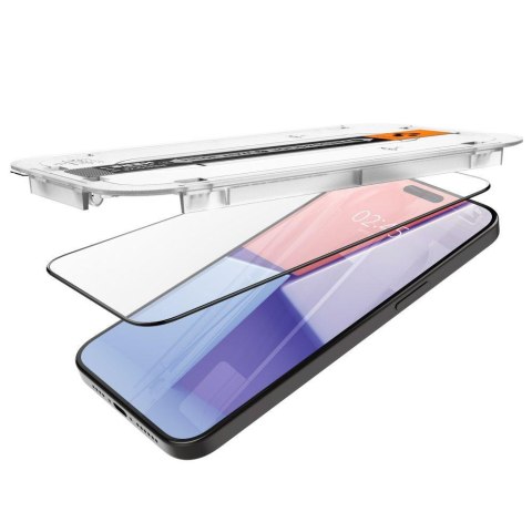 Szkło hartowane Glas.tR EZ Fit FC na iPhone 15 Pro czarne