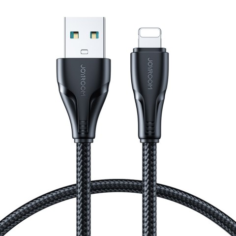 Kabel przewód do iPhone USB - Lightning 2.4A Surpass Series 1.2 m czarny