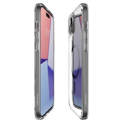 Etui Ultra Hybrid Mag z MagSafe na iPhone 15 szare