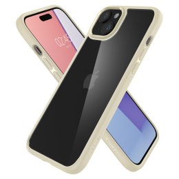 Etui Ultra Hybrid na iPhone 15 Plus beżowe