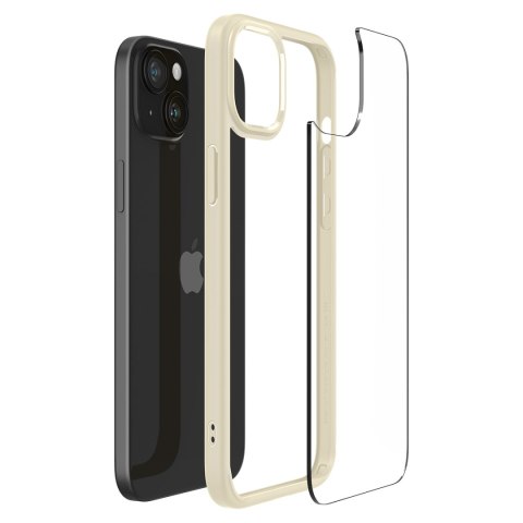 Etui Ultra Hybrid na iPhone 15 Plus beżowe