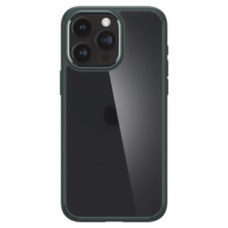 Etui Ultra Hybrid na iPhone 15 Pro Max ciemnozielone