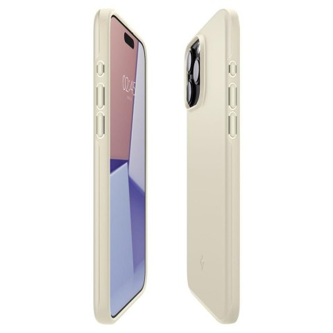 Etui ochronne do iPhone 15 Pro Max Thin Fit beżowe