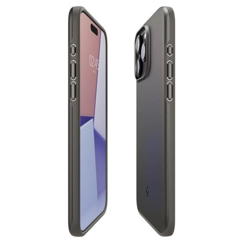 Etui ochronne do iPhone 15 Pro Thin Fit szare