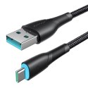 Kabel przewód Starry Series USB-A - USB-C 100W 1m czarny