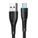 Kabel przewód Starry Series USB-A - USB-C 100W 1m czarny