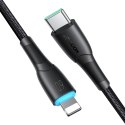 Kabel przewód Starry Series USB-C - USB-C 60W 1m czarny