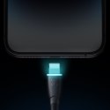 Kabel przewód do iPhone Starry Series USB-C - Lightning 30W 1m czarny