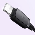 Kabel przewód do iPhone Lightning - USB 2.4A 1.2m czarny