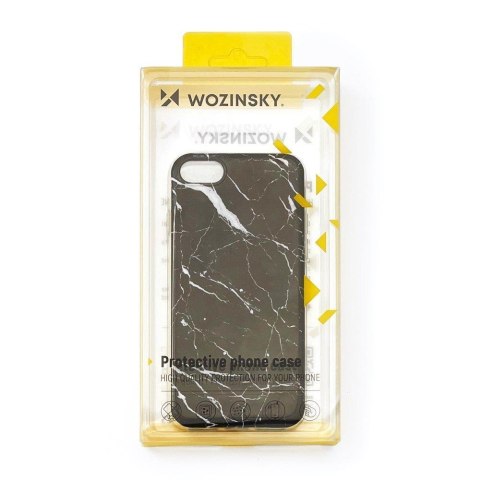 Marble żelowe etui pokrowiec marmur Samsung Galaxy A33 5G biały