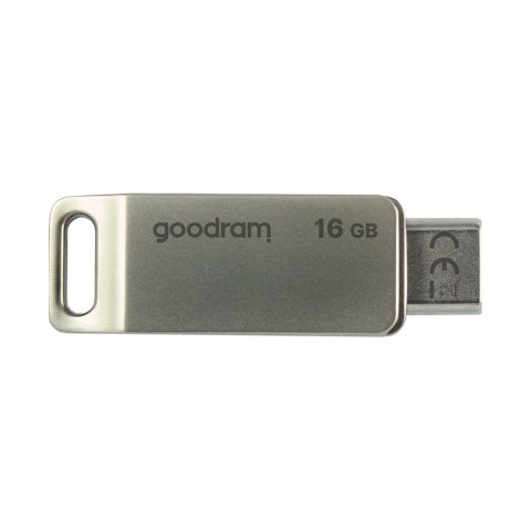 Pendrive pamięć Goodram 16GB USB 3.2 Gen 1 USB / USB-C OTG ODA3 srebrny