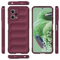 Etui elastyczny pokrowiec do Xiaomi Redmi Note 12 5G / Poco X5 5G Magic Shield Case burgund