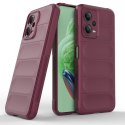 Etui elastyczny pokrowiec do Xiaomi Redmi Note 12 5G / Poco X5 5G Magic Shield Case burgund