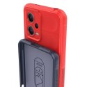 Etui elastyczny pokrowiec do Xiaomi Redmi Note 12 5G / Poco X5 5G Magic Shield Case czerwony