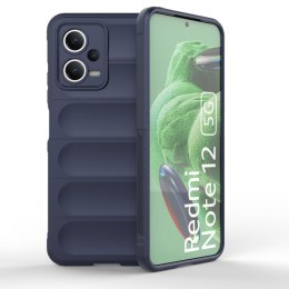 Etui elastyczny pokrowiec do Xiaomi Redmi Note 12 5G / Poco X5 5G Magic Shield Case niebieski