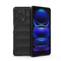 Etui elastyczny pokrowiec do Xiaomi Redmi Note 12 Pro+ Magic Shield Case czarny