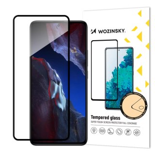 Szkło hartowane 9H z ramką na ekran Xiaomi Poco F5 Pro Full Glue Tempered Glass czarne