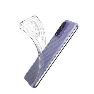 Ultra cienkie etui pokrowiec 0.5mm do Xiaomi Xiaomi Redmi 11A / Poco C55 / Redmi 12C Ultra Clear przezroczyste