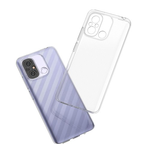 Ultra cienkie etui pokrowiec 0.5mm do Xiaomi Xiaomi Redmi 11A / Poco C55 / Redmi 12C Ultra Clear przezroczyste