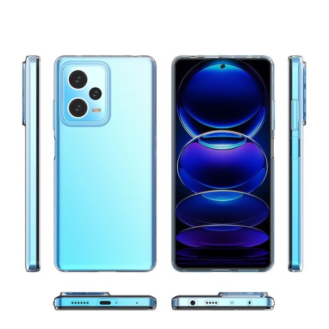 Ultra cienkie etui pokrowiec 0.5mm do Xiaomi Xiaomi Redmi Note 12 Pro+ Ultra Clear przezroczyste