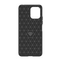 Elastyczne etui pokrowiec wzór karbon do Xiaomi Redmi 12 Carbon Case czarne