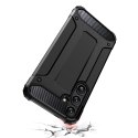 Etui pancerne wzmacniane do Samsung Galaxy S24 Hybrid Armor czarne