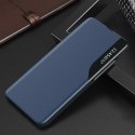 Etui pokrowiec do Samsung S24 z klapką i podstawką Eco Leather View Case niebieskie