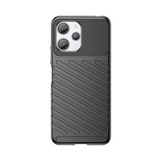 Pancerne elastyczne etui pokrowiec do Xiaomi Redmi 12 Thunder Case czarne