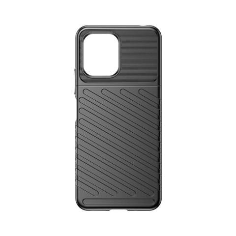 Pancerne elastyczne etui pokrowiec do Xiaomi Redmi 12 Thunder Case czarne