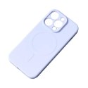 Silikonowe etui z MagSafe do iPhone 15 Pro Max Silicone Case niebieskie