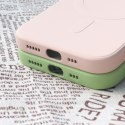 Silikonowe etui z MagSafe do iPhone 15 Silicone Case różowe