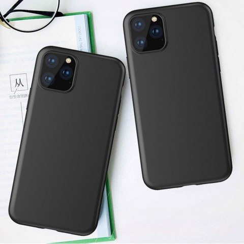 Żelowe elastyczne etui do iPhone 15 Pro Max Soft Case czarne