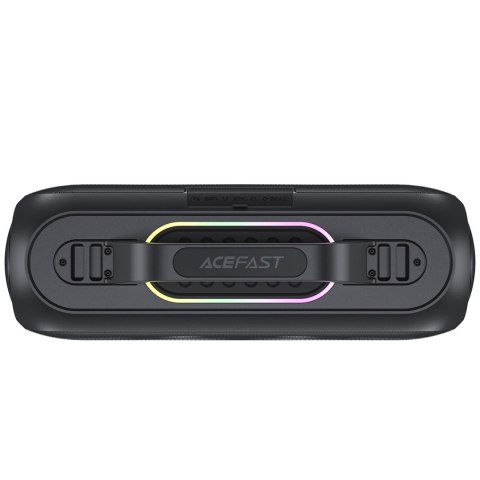 Głośnik bezprzewodowy do karaoke 200W z 2 mikrofonami USB-C czarny