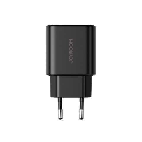 Ładowarka sieciowa USB-A USB-C PD 20W + kabel USB-C JR-TCF05 czarna