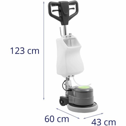 Szorowarka maszyna do czyszczenia podłóg 13'' 8 l 190 obr./min