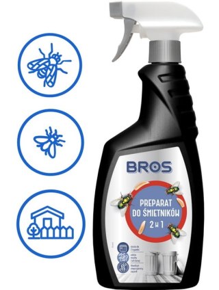 BROS - preparat do śmietników 2w1 500ml