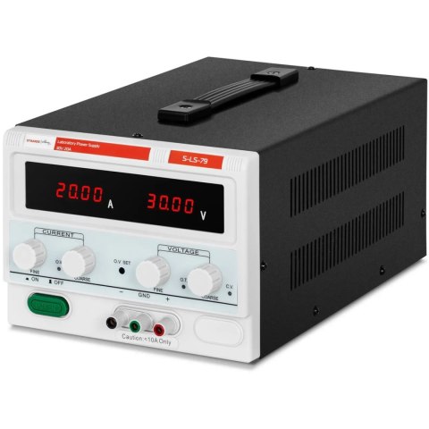 Zasilacz laboratoryjny serwisowy LED 0-30 V 0-20 A 600 W