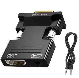 HD38 Konwerter vga d-sub audio do hdmi