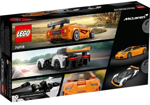 76918 - LEGO Speed Champions - McLaren Solus GT i McLaren F1 LM