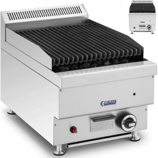 Grill lawowy na gaz ziemny ryflowany 50 x 27 cm 7200 W