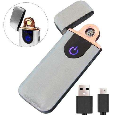 AG773B Zapalniczka plazmowa usb silver