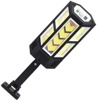 ZD96 Lampa solarna led 300w czujnik zmierzchu i ruchu