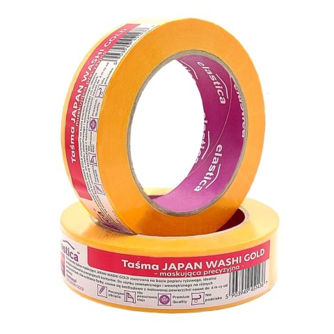 Taśma malar.precyzyjna 3msc washi 50m:30mm,żół