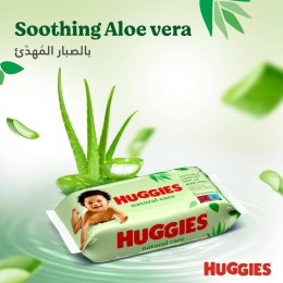 Huggies Natural Care Chusteczki Nawilżone 56 szt.