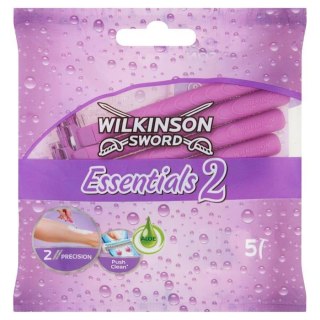 Wilkinson Sword Essentials 2 Jednorazowa Maszynka do Golenia 5 szt.