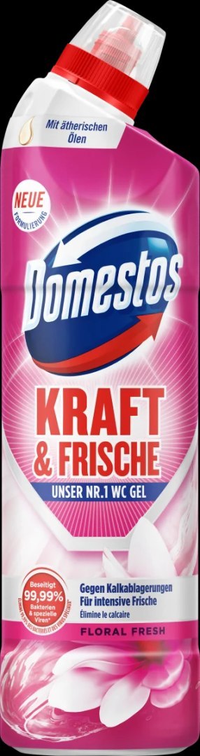 Domestos Kraft & Frische Floral Fresh Żel WC 750 ml