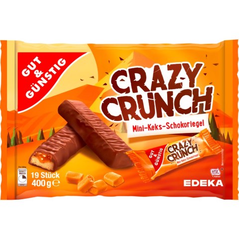 G&G Crazy Crunch Mini Batoniki Czekoladowe 400 g